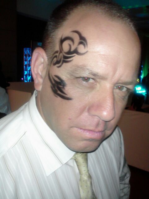 airbrush tattoo mike tyson style